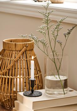 Ib Laursen Glassvase sylinder H16, 5 (171-06004-00)