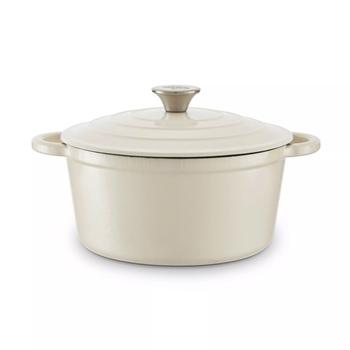 Barbary & Oak Støpejernsgryte Rund Kremhvit 4L (573-BO800251CRM)