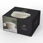 Barbary & Oak Støpejernsgryte Rund Kremhvit 4L (573-BO800251CRM)
