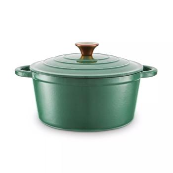 Barbary & Oak Støpejernsgryte Rund Grønn 4L (573-BO800251GRN)