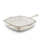Barbary & Oak Grillpanne Støpejern Kremhvit 26cm (573-BO800256CRM)