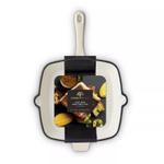 Barbary & Oak Grillpanne Støpejern Kremhvit 26cm (573-BO800256CRM)