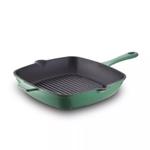 Barbary & Oak Grillpanne Støpejern Grønn 26cm (573-BO800256GRN)
