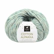 Du Store Alpakka Cotton-Alpakka Jadegrønn 208, 50g