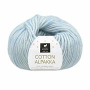 Du Store Alpakka Cotton-Alpakka Lys-Blå 209, 50g