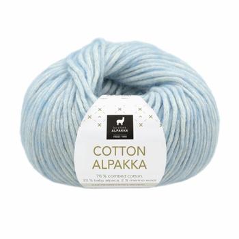 Du Store Alpakka Cotton-Alpakka Lys-Blå 209,  50g (773-306-209)