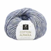 Du Store Alpakka Cotton-Alpakka Mørk-Blå 206, 50g