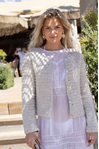 Du Store Alpakka Heklepakke Bianca Jakke S-M (1500042834S9845)