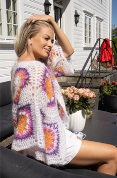 Bæstmor Heklepakke Maxi-Moselle-Jakke Påfugl-in-Paris M-L (1500042844S9845)