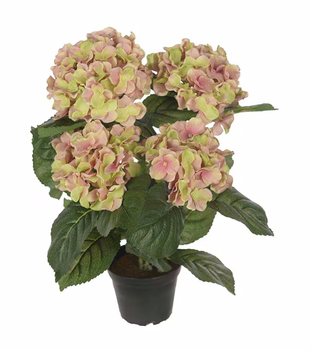 Mr Plant Kunstig Blomst Hortensia Rosa H37 (260-6871-21-1)