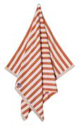 Lexington Strandhåndkle Block-Stripe Peach 100x180