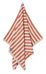Lexington Strandhåndkle Block-Stripe Peach 100x180 (588-12520094-peach)