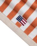 Lexington Strandhåndkle Block-Stripe Peach 100x180 (588-12520094-peach)