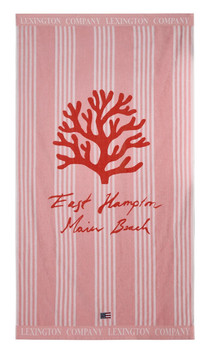 Lexington Strandhåndkle Long-Island Rosa 100x180 (588-12520092-pink)