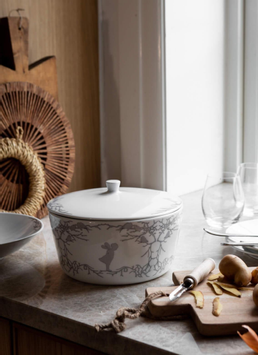 Wik & Walsøe Alv Serveringbolle m/ lokk 2L (500-45026)