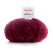 Katia  Garn Ingenua Burgunder 19, 50g