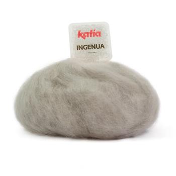 Katia  Garn Ingenua Perlegrå 74, 50g (766-389-74)
