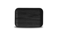 Sagaform Hanna Tallerken-trefjøl 19x13 Sort wengétre (575-5018523)