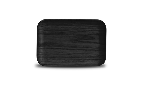 Sagaform Hanna Tallerken-trefjøl 19x13 Sort wengétre (575-5018523)