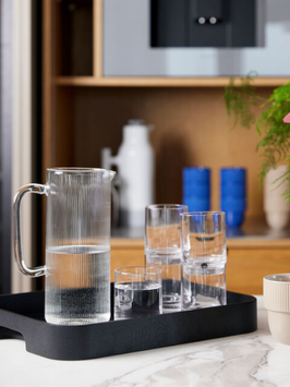 Sagaform Hanna Serveringsbrett Sort 35x28 (575-5018521)