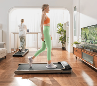 Urevo SpaceWalk E4W Wood Tredemølle 6km/t  (URTM026)