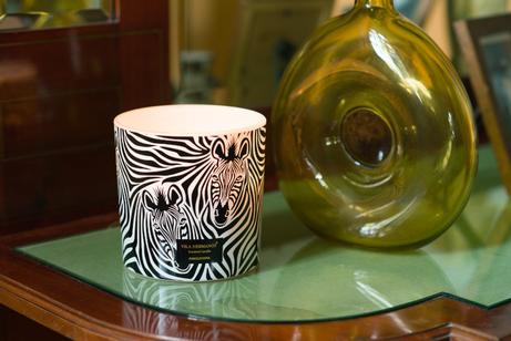 Vila Hermanos Jungle Zebra Duftlys 200g