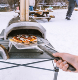 Ooni Pizzaspade Glatt Metall 14"/35cm (599-240)