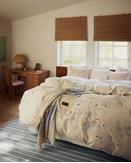 GANT Sengesett Floral Sateng Hvit-Sand (589-floral-hvit-sand)