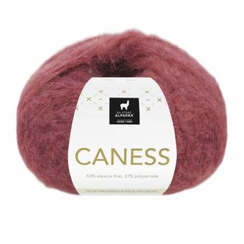 Du Store Alpakka Garn Caness Bordeaux-Blush 2510, 100g