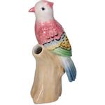 Kersten Vase Bird Multi-Rosa H20 (817-KAL-2133)
