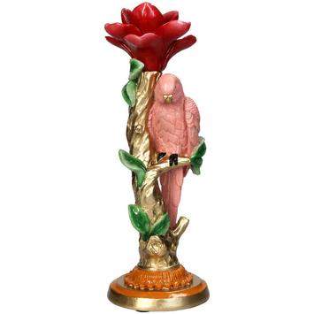 Kersten Lysestake Bird-Rosa 1-lys H26 (817-KAL-4167)