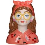Kersten Vase Lady Multi-Rød H27 (817-KAL-4303)