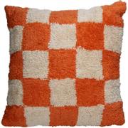 Kersten Pute Blocks Orange-Beige 45x45