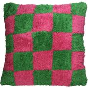 Kersten Pute Blocks Grønn-Rosa 45x45