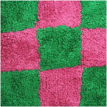 Kersten Pute Blocks Grønn-Rosa 45x45 (817-KAL-4448)