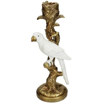 Kersten Lysestake Bird-Hvit 1-lys H26