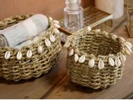 Chic Antique Kurv med skjell (529-15027100,15027200)