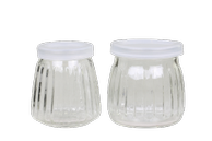 Chic Antique Oppbevaringsglass med lokk 2pk (529-74013300)
