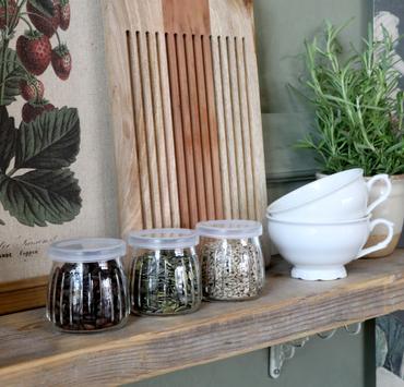 Chic Antique Oppbevaringsglass med lokk 2pk (529-74013300)