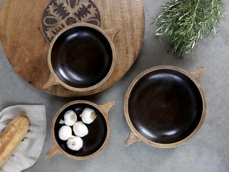 Chic Antique Skål i mangotre (529-61078200,61078300)