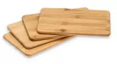 Funktion Smørebrett Bambus 4stk 19x20