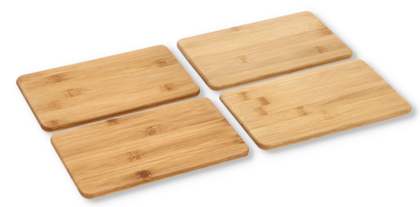 Funktion Smørebrett Bambus 4stk 19x20 (379-34385)