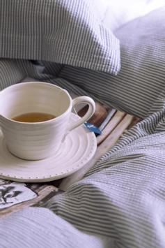 Turiform Felicia Sengesett Krepp blåstripet (479-120290)