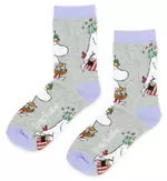 Mummi Sokker Mummimamma-Grå Dame_str.36-42 (708-MMAMMA17B)