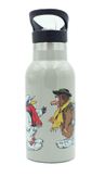 Flåklypa Drikkeflaske Samtalen Grå 350ml (489-770060)