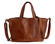 Muud Hiba Veske m/ glidelås Rich-Brown (569-2081-RB)