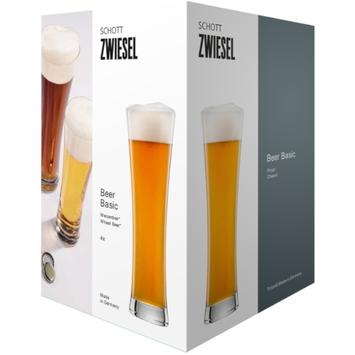 Zwiesel Ølglass Krystall Weissbier 4pk (655-46240065)