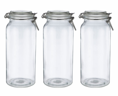 Modern House Sogn Glasskrukker 3stk 1,2L