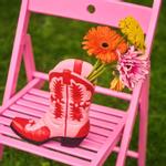 Kersten Vase Cowboyboot Rosa H25 (817-KAL-5878)