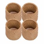Ziczac Serviettringer Rotting Beige 4stk (655-46203919)